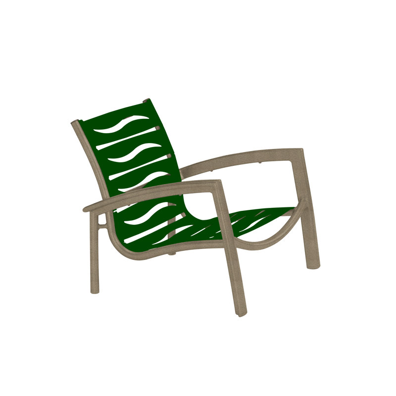 South Beach Outdoor Armchair, Moab, Forest Green Vinyl