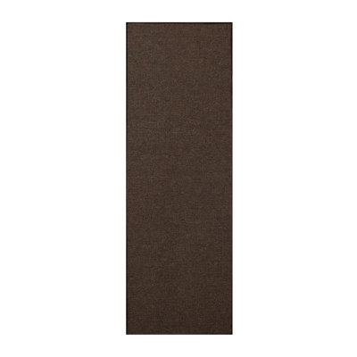 Tapis moderne intérieur / extérieur - chocolat