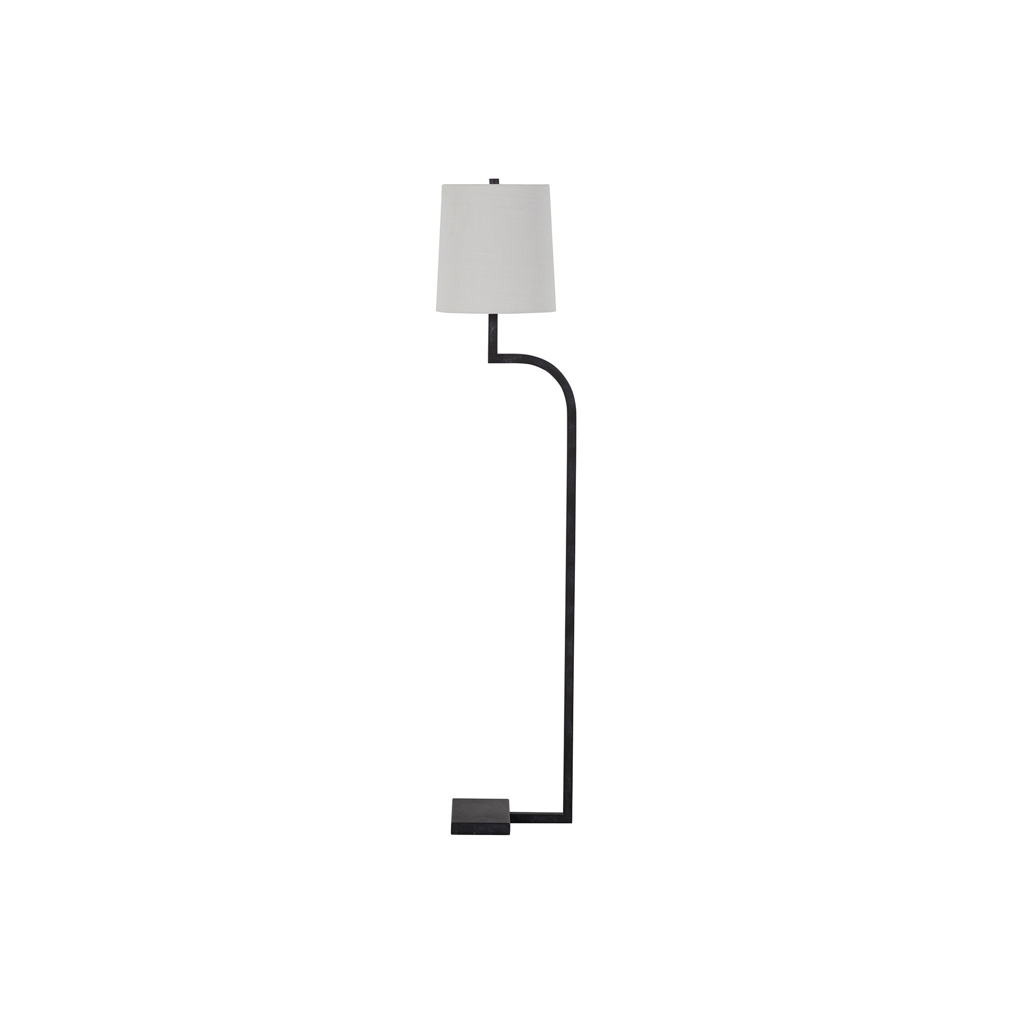 Hawthorne 53" Floor Lamp, Rusty Black, 100 W