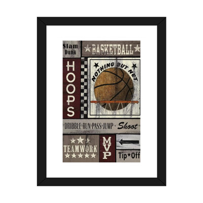 " Basketball Hoops " by Linda Spivey