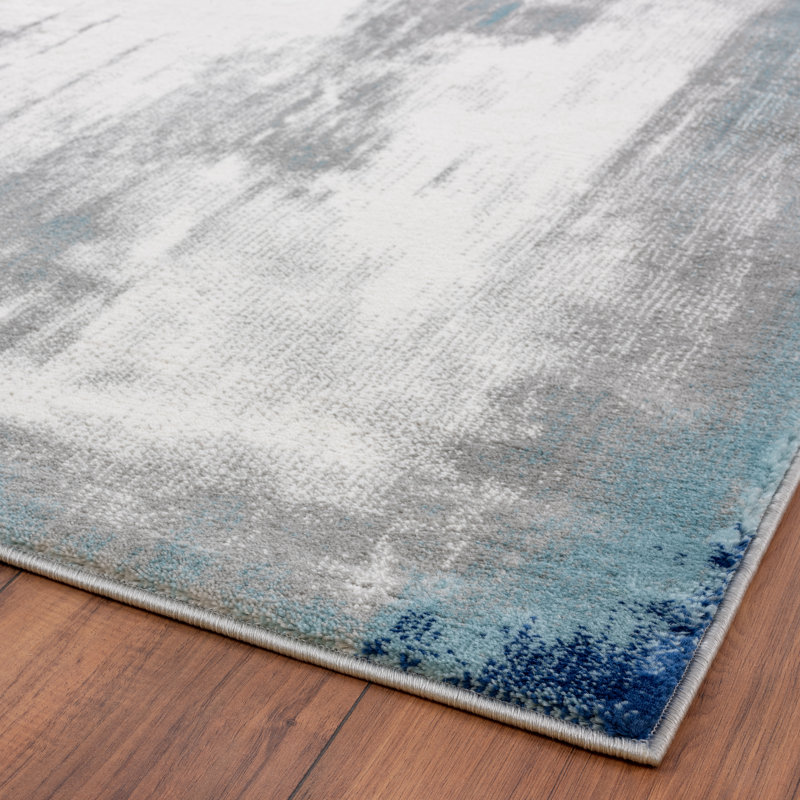 Elkmont Abstract Indoor Rug, Rectangle 9' x 12'