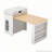 Extendable Dining Table with Folding Tabletop, Bar Table with Drawers and Power Outlet, Kitchen Island with Wheels and Hooks, Sideboard for Kitchen and Dining Room-7974303