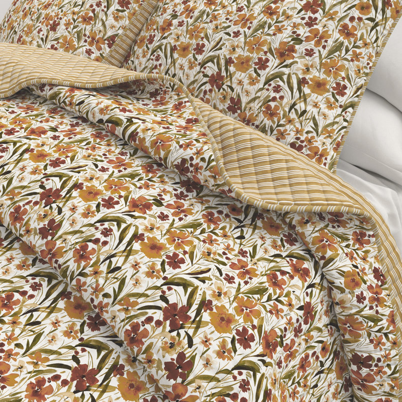 Ensemble de courtepointe Floral Meadow, Simple/Simple TG