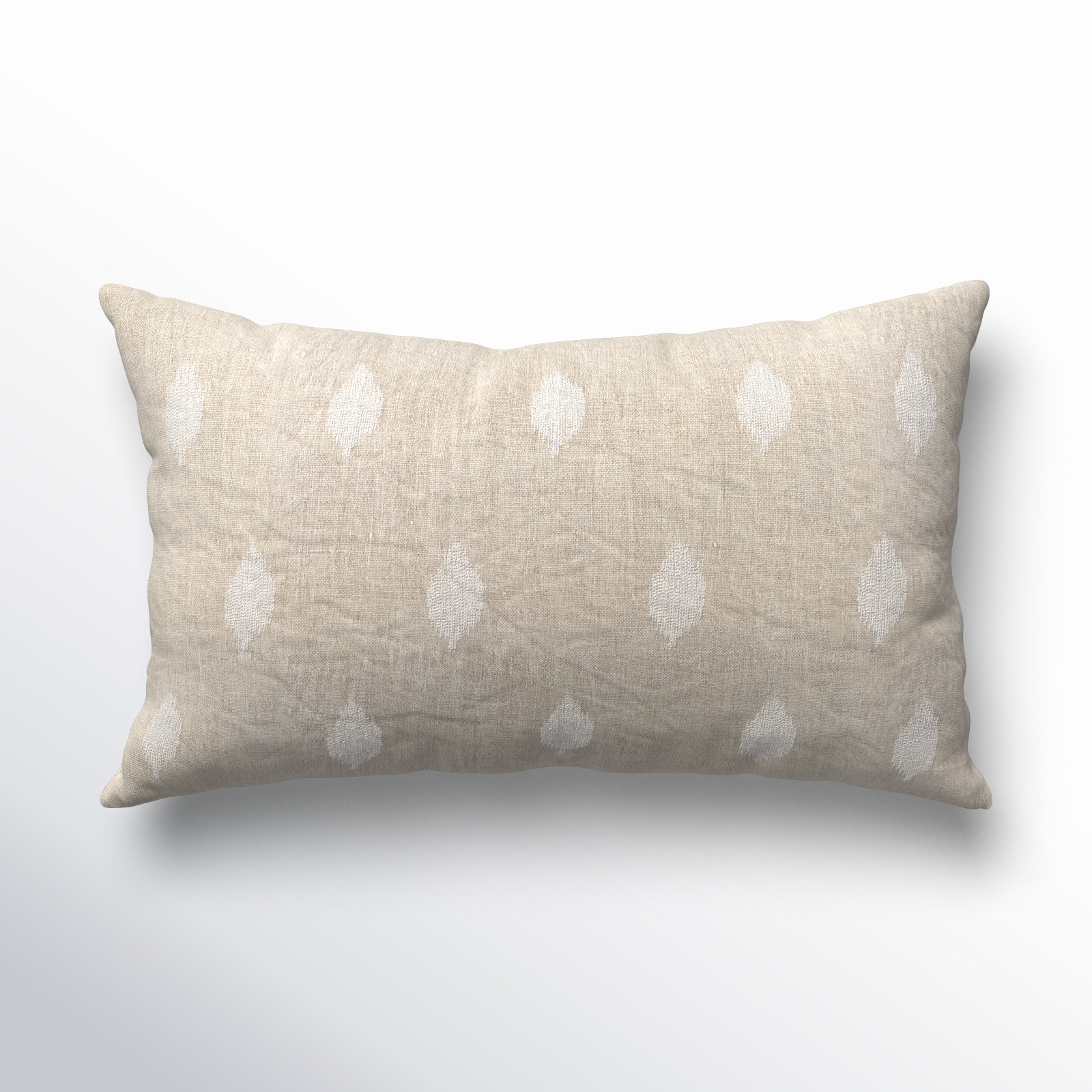 Soma Floral Cotton Lumbar Pillow Cover