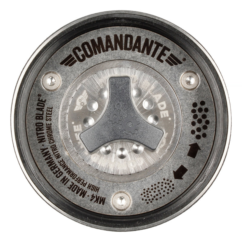 Comandante Stainless Steel Manual Connical Burr Coffee Grinder, Black