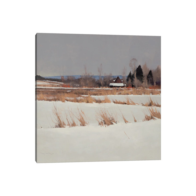 A Dunn County Relic by Ben Bauer - Wrapped Canvas Painting, 30.48 cm H x 30.48 cm W