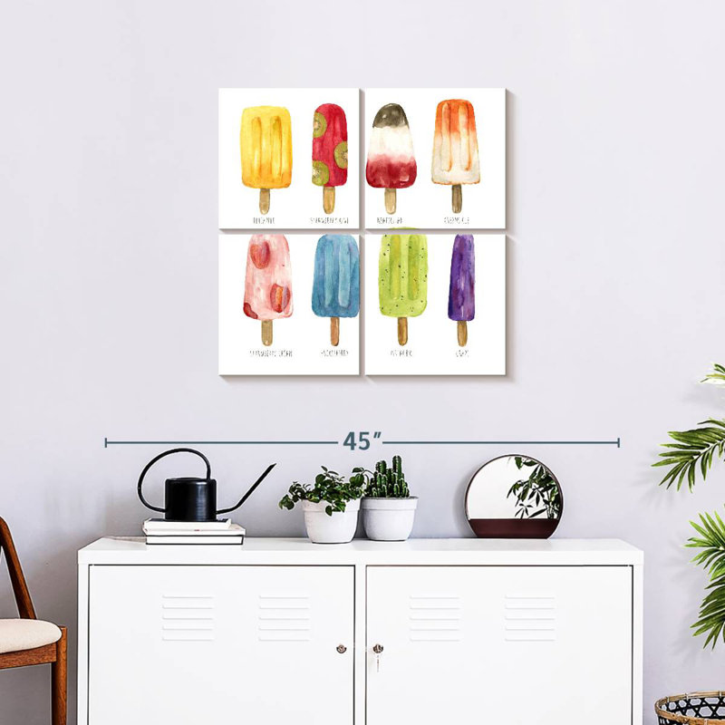 Yarlin Popsicles Come Chill, H 26 po x l 26 po