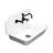 Kingston Brass Arcticstone Solid Surface White Stone Apron-Front 2-Hole Single Bowl Top-Mount Kitchen Sink-138767192