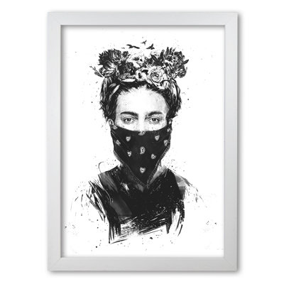 Rebel Girl 1 Piece Wall Art