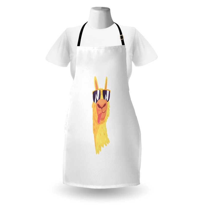 No Pattern Bib Apron