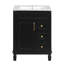 Meuble-lavabo de 30 po avec lavabo en céramique, petite armoire de salle de bain, armoire moderne avec 2 tiroirs et tablette réglable-1960271879-1960271993