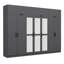 Elina 4 Door Manufactured Wood Wardrobe-99234359-99234362
