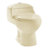 Chateau One-Piece Elongated Dual-Flush Toilet in Bisque 1.1/1.6 gpf-44638029