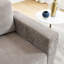 Fauteuil d'appoint surdimensionné avec accoudoirs larges-1508656371