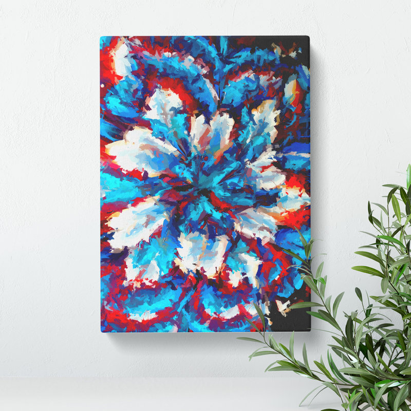 Wonderful World Abstract - Wrapped Canvas, 76cm H x 50cm W x 3cm D