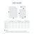 Lacoste Slice Cotton Percale Sheet Set, Cooling & Breathable Bedding, Deep Pocket Fitted Sheet, Printed Design, Vintage Indigo, Queen-37403781-119611957