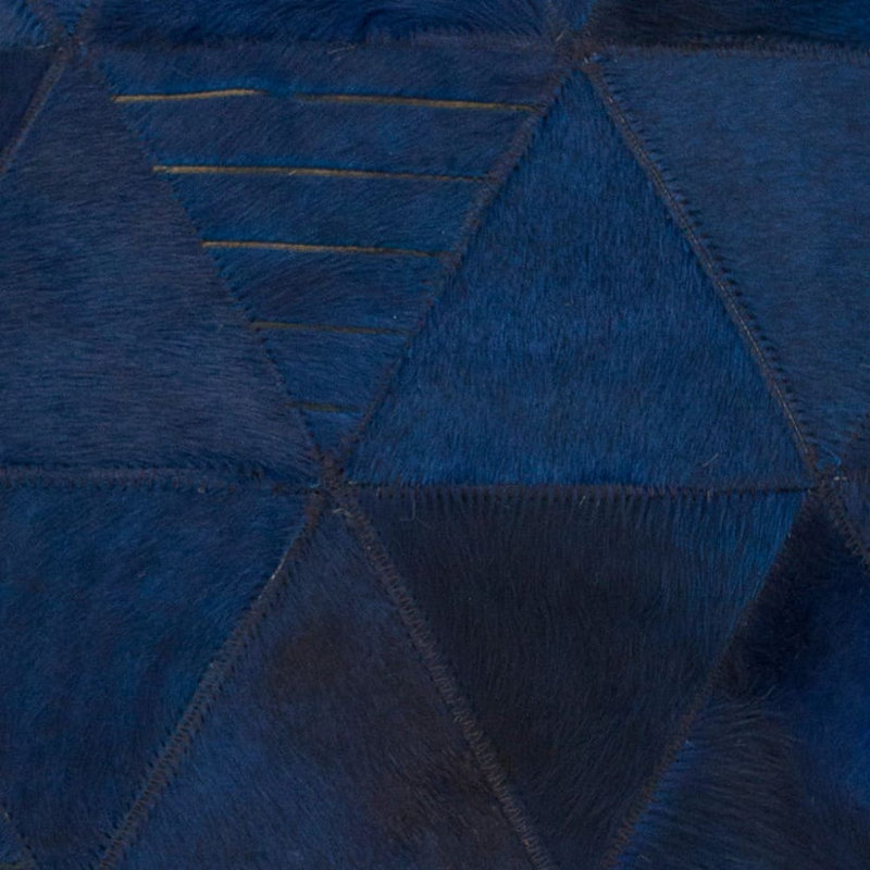 Art Hide Cowhide Area Rug in Blue
