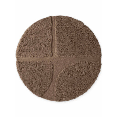 Geometric Hand Tufted Shag Area Rug
