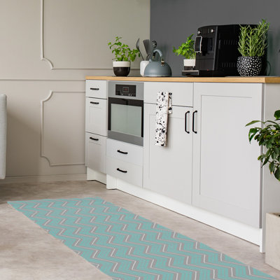 Chenille Chevron Indoor Rug