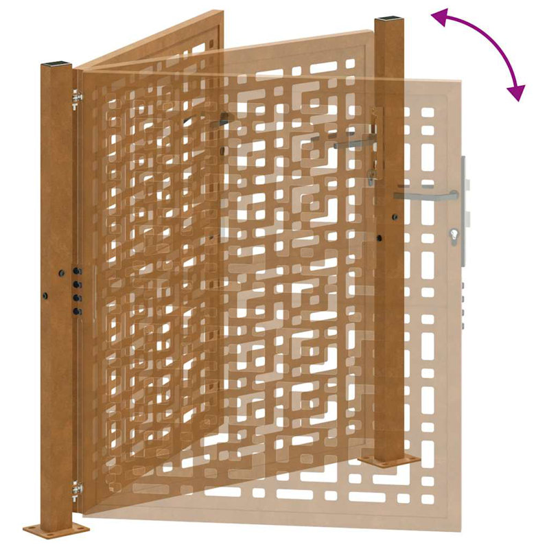 105 cm H x 110 cm W Gate Fencing