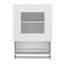 Armoire de cuisine murale Papua, trois tablettes