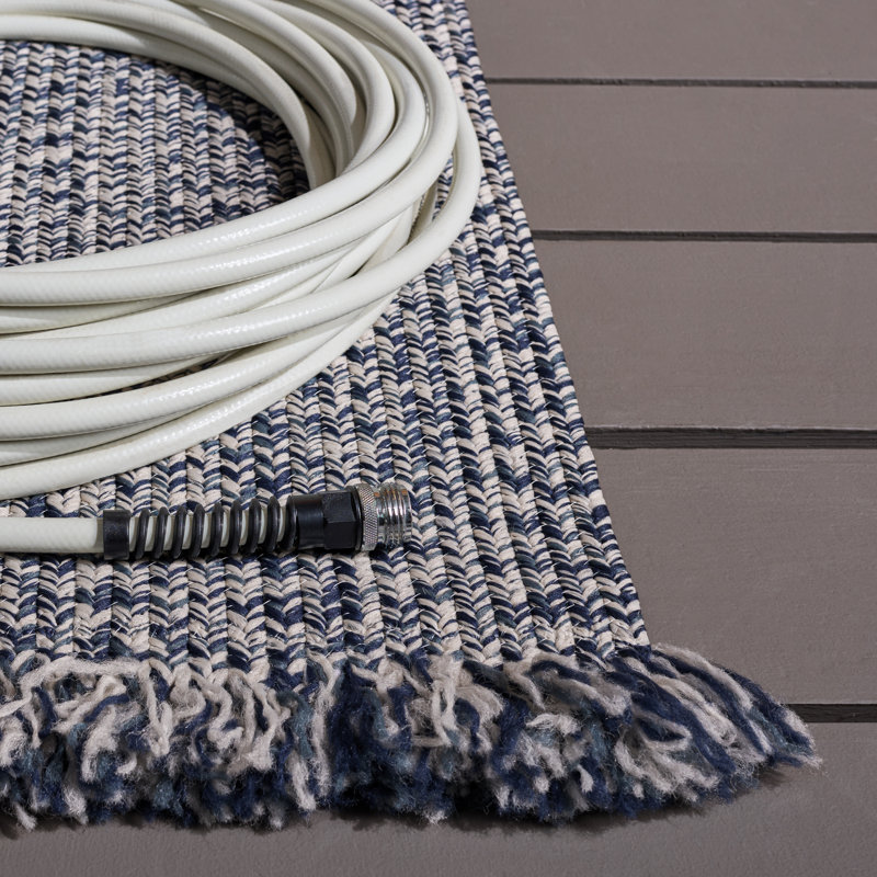 Braided 301 Hand Woven Machine Washable No Pattern Rug, Square 6'