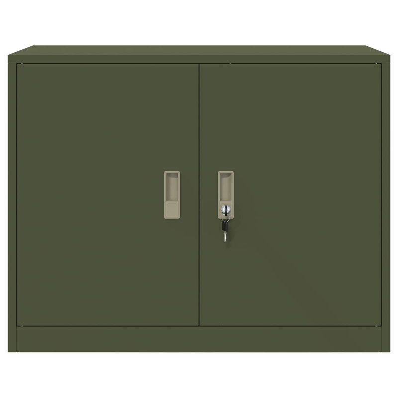 Storage Cabinet, Olive Green