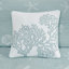 Ensemble de courtepointe brodée réversible en coton 4 pièces avec coussin décoratif très grand / très grand californien