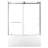 Kingston Brass 60-Inch Acrylic Rectangular 3-Wall Alcove Tub With Tub Door, Hand Drain-108586771-108586770