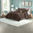 Luxurious Micro Corduroy Bedding Sets, Polyester Comforter, Modern Lodge For Home
