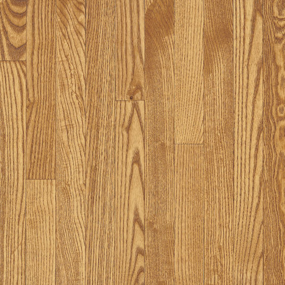 Oak 3/4" Thick x 3-1/4" Wide x Varying Length Solid Hardwood Flooring Bruce Flooring