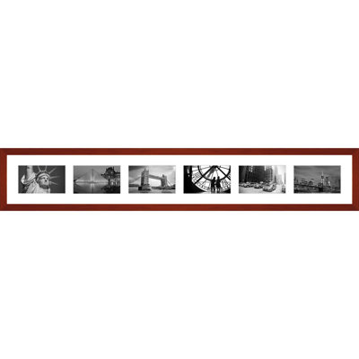 Laqueen Wood Picture Frame with Mat