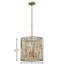 Key 3 - Light Unique / Statement Drum Pendant-1299666068