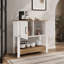 Station de café Dazey avec 2 tablettes et portes de rangement