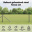 40cm H x 1000cm W Steel Fence Panels Included