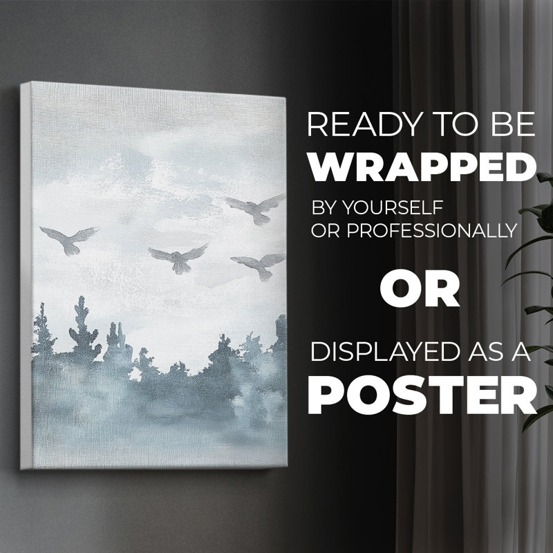 Christmas Holiday Art CCIV - Impression sur toile seulement - NON-CADRE, H 18 po x l 12 po