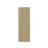 34.96 In. Tall Natural Oak Wood 3-Shelf Etagere Bookcase-2104671453-2110795302