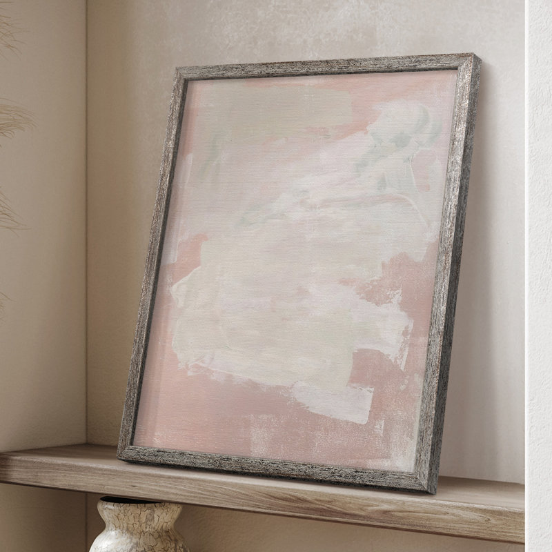 «Hazy Summer I», reproduction encadrée - bois massif, H 21 po x l 17 po