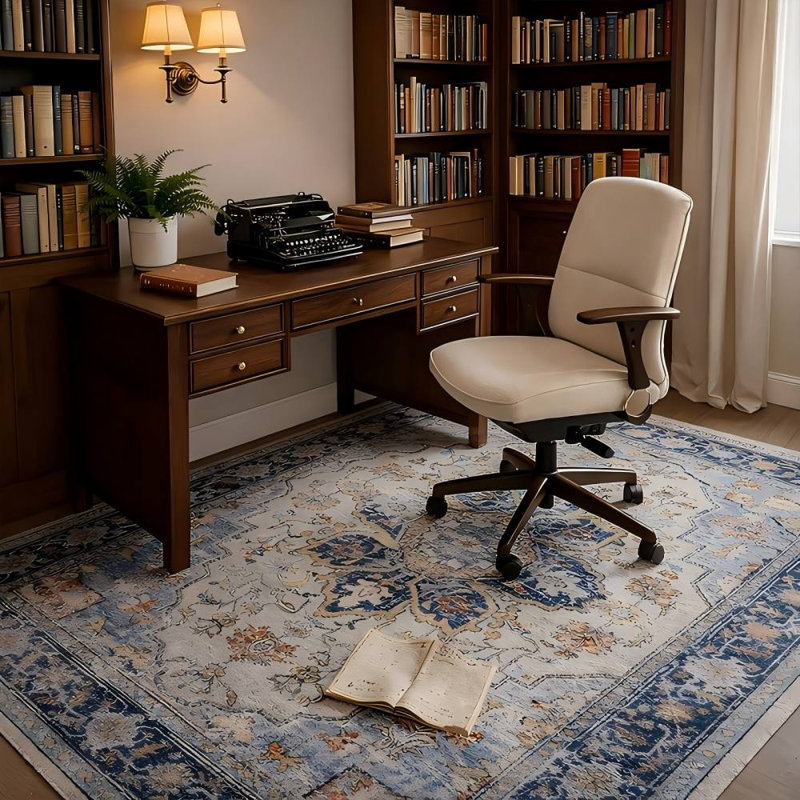Devnew Solid Colour Machine Printed Area Rug, Rectangle 230 x 340 cm