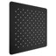 Black Studio Rain Fixed Shower Head
