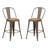 High Back Metal Counter And Bar Stools-169690832-176063633