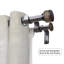 Tringle à rideaux double 5/8 po avec fleurons à bouton-714391282-714391283