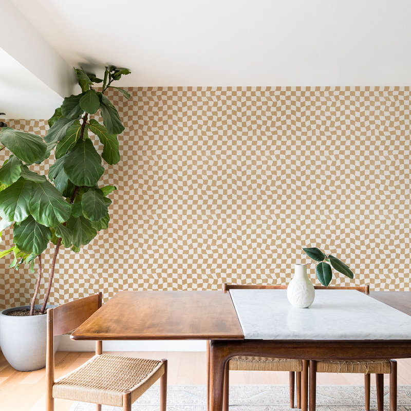 Ebinum Checkered Tile, 10' L x 24" W
