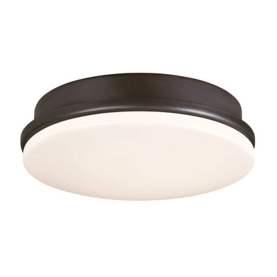 Kute Ceiling Fan Correlated Color Temperature (CCT) Select LED Light Kit - Dark Bronze