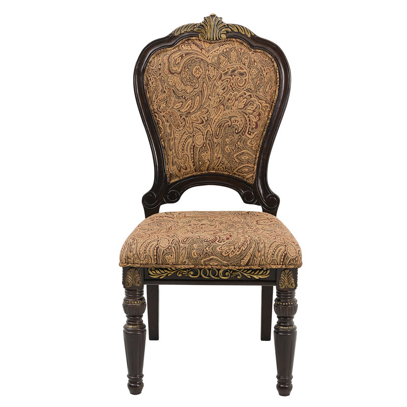 Chaise de salle à manger rembourrée Gambhiri