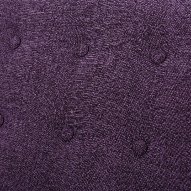 Fauteuil inclinable Aubrie, Polyester mauve