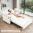 55" Compact 3-In-1 Sofa Bed: 5-Position Adjustable Backrest, Hidden Storage & USB Charging | Pull-Out Sleeper For Small Spaces-1437670448-1437670453-1437670450
