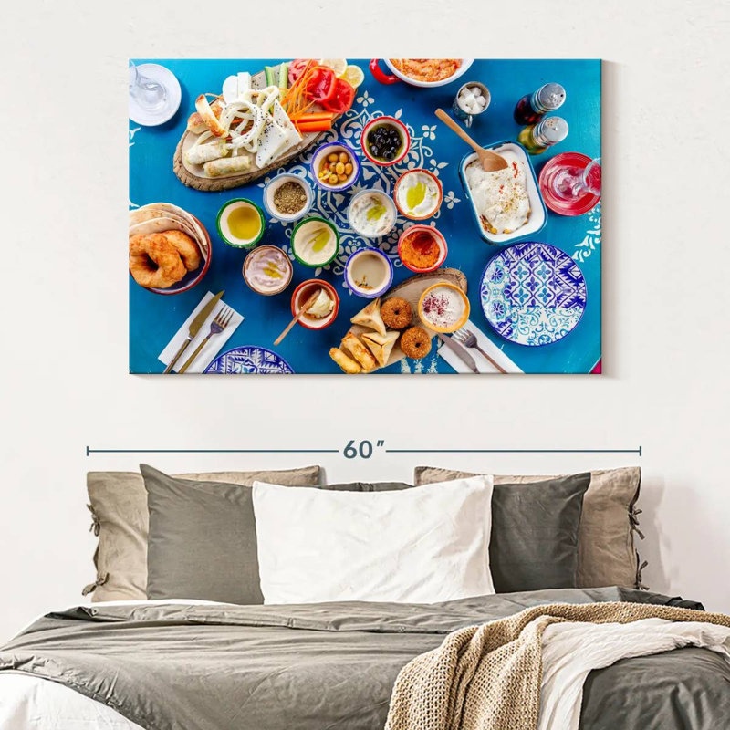 Yarlin Turkish Feast, 34" H x 51" W