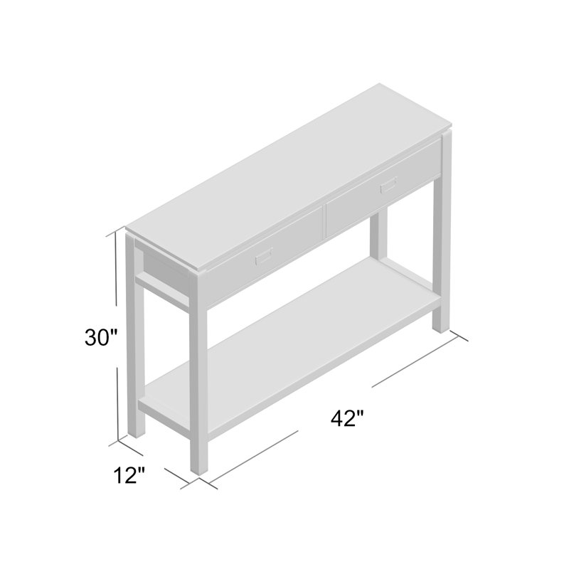 Ratzlaff 42'' Console Table