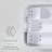 YouCopia® StoraRoll™ Wrap Dispenser, 3-in-1, Organizer for Foil and Wax Paper, Speckled White